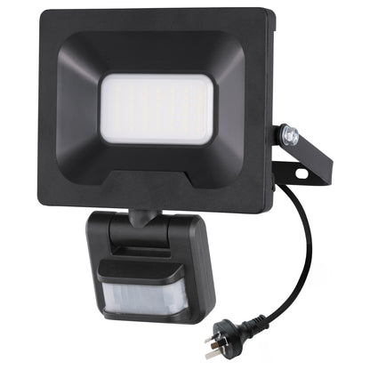 Smart sensor floodlight with CCT control, app dimming, timer & motion sensor via Grid Connect, Google & Alexa ready