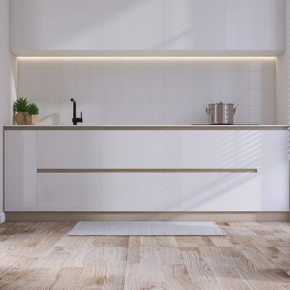 2m RGB LED strip light with sound sync, Wi-Fi control, customizable segments, and ambient effects