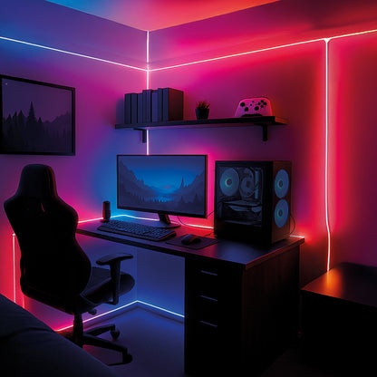 Arlec 5m RGB strip light with smart Razer Chroma integration, Grid Connect