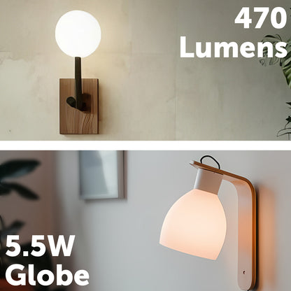 B15 RGB smart candle globe with CCT, app control, compatible with Alexa, Google Assistant, and Grid Connect