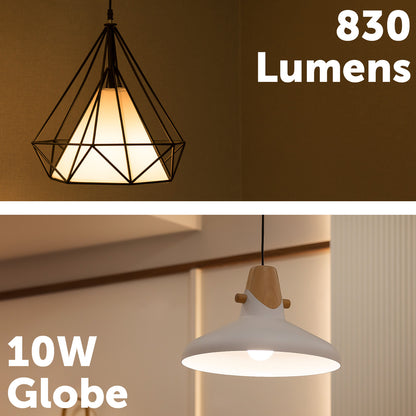 Smart B22 LED light globe with RGB, CCT control, app dimmable, Grid Connect, voice assistant ready