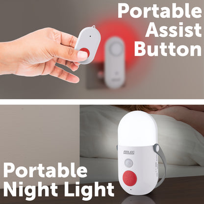 Smart bedside light kit with app scheduling, CCT/RGB options, compatible with Alexa, Google Assistant