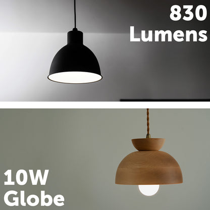 E27 smart LED RGB globe with Wi-Fi control, CCT tuning, Grid Connect app, Google Assistant & Alexa compatible