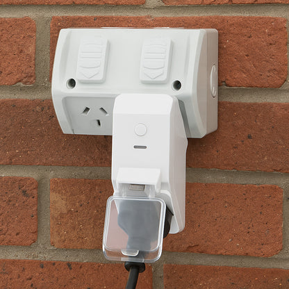 Arlec Grid Connect Smart IP44 Timer Plug for Outdoor Appliance Automation