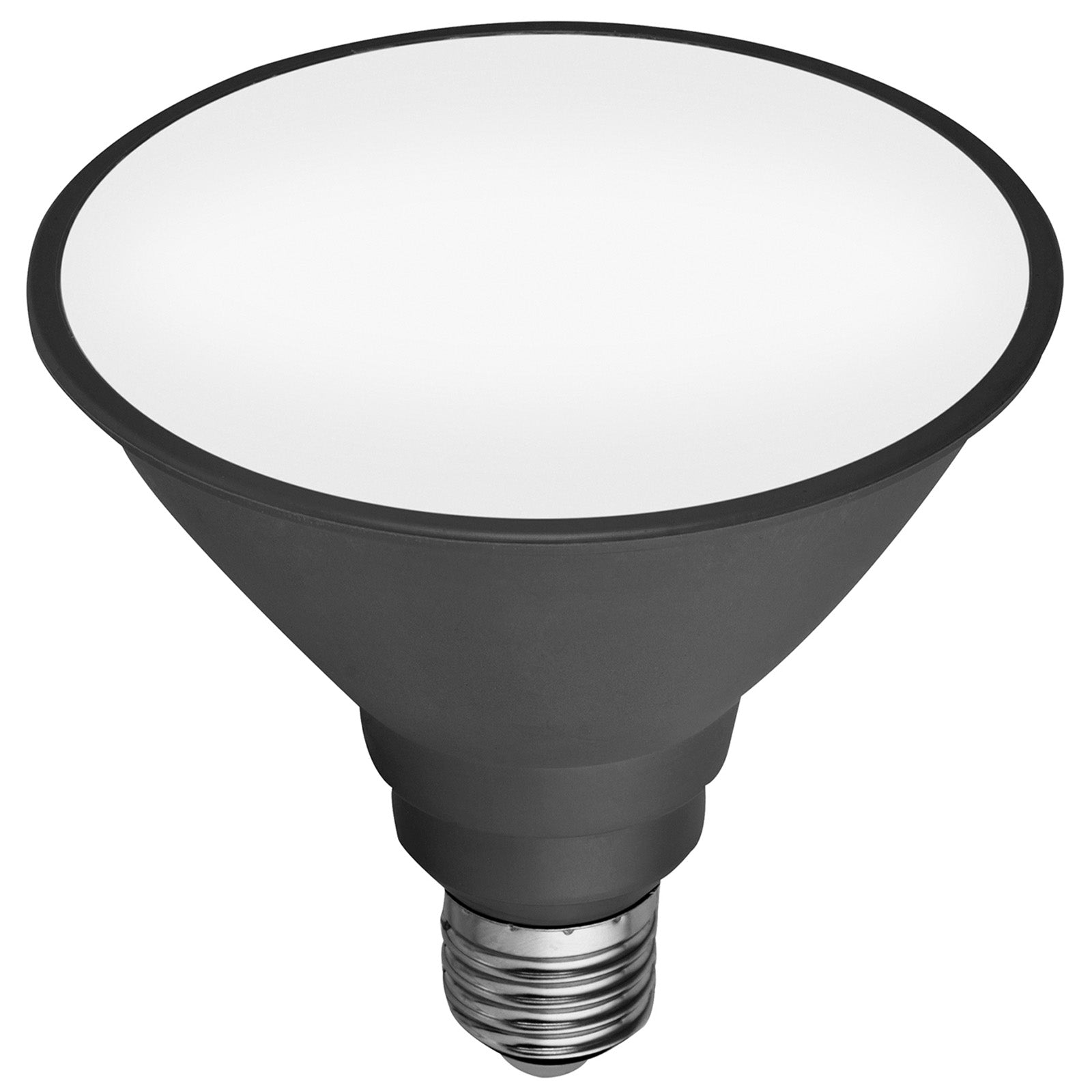 Smart PAR38 LED globe with E27 base, 1350 lumens brightness, CCT adjustment, and app-controlled scheduling