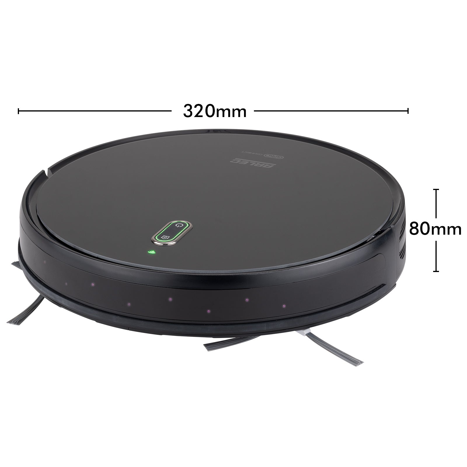 Wi-Fi robotic vacuum cleaner with mop, 1400Pa suction, app and voice control, and up to 110 minutes runtime