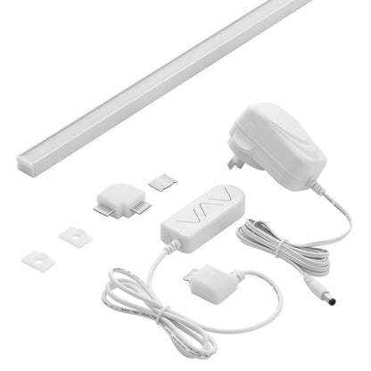 Arlec smart slimline RGB bar light – under cabinet Wi-Fi LED strip with app control