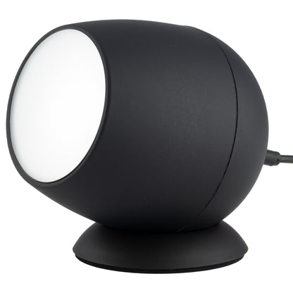 Smart tabletop spotlight with RGB and white LEDs, USB powered, Wi-Fi app control, Google and Alexa compatible