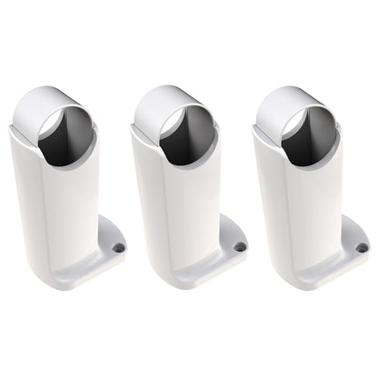 Arlec white heated towel rail bracket kit for seamless installation