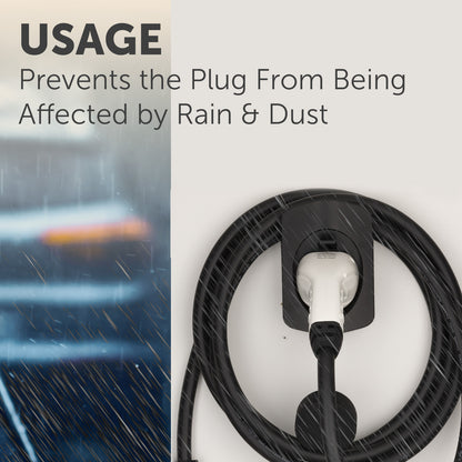 Heavy-duty Arlec EV Charger Cable Holder for organized electric vehicle cable storage, wall-mounted holder