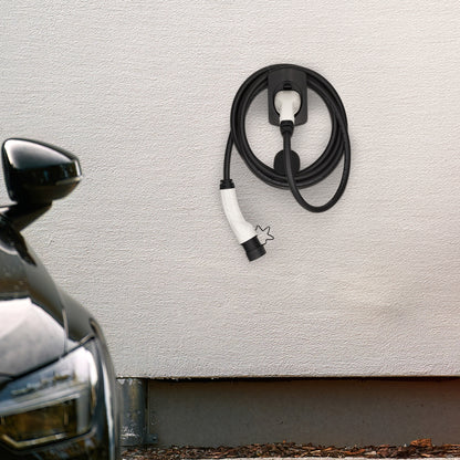 Heavy-duty Arlec EV Charger Cable Holder for organized electric vehicle cable storage, wall-mounted holder