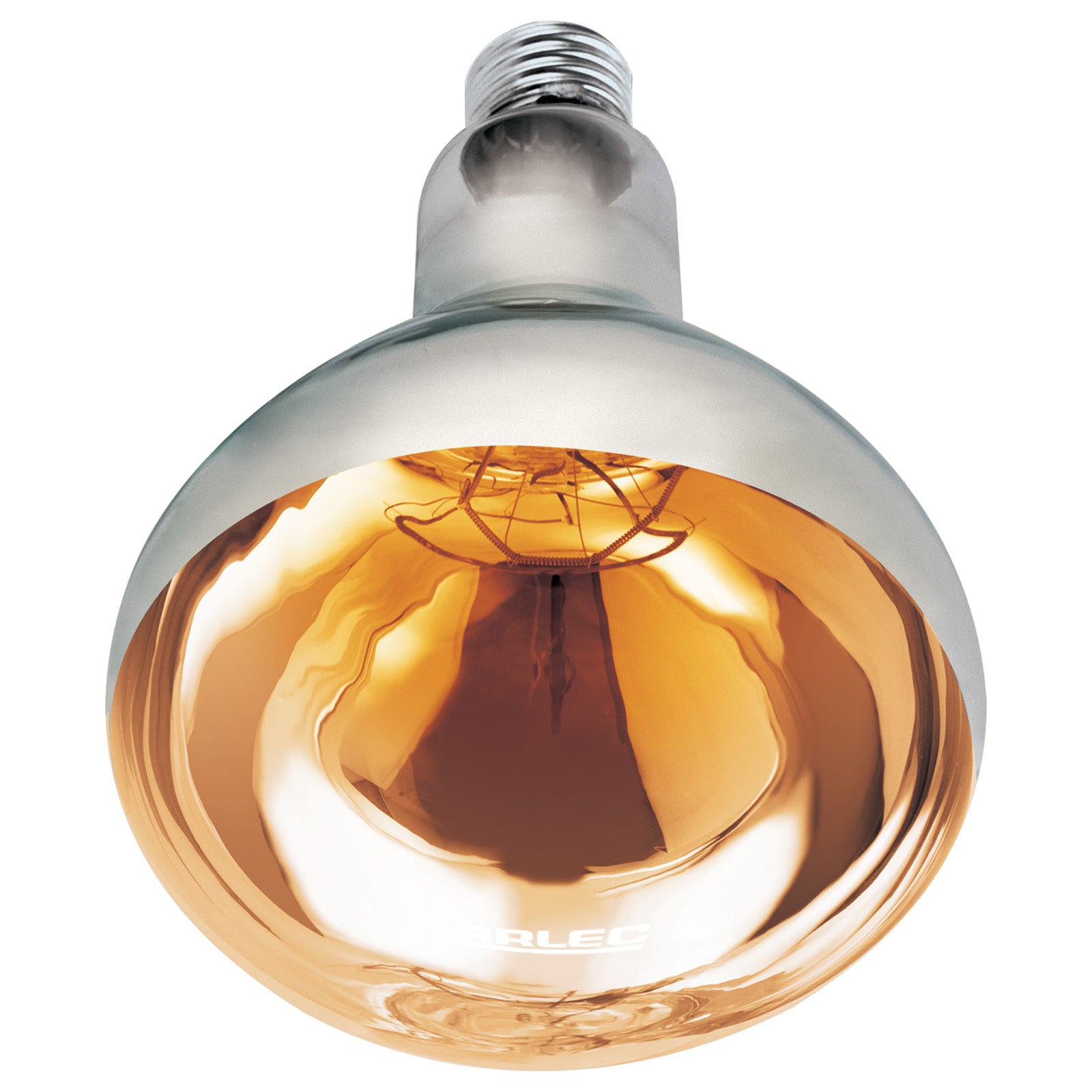 Arlec 275W E27 heat lamp twin pack for bathroom heating and infrared applications