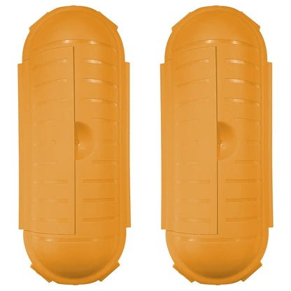 Arlec 2 pack outdoor cord safe box – weatherproof with hanging hook