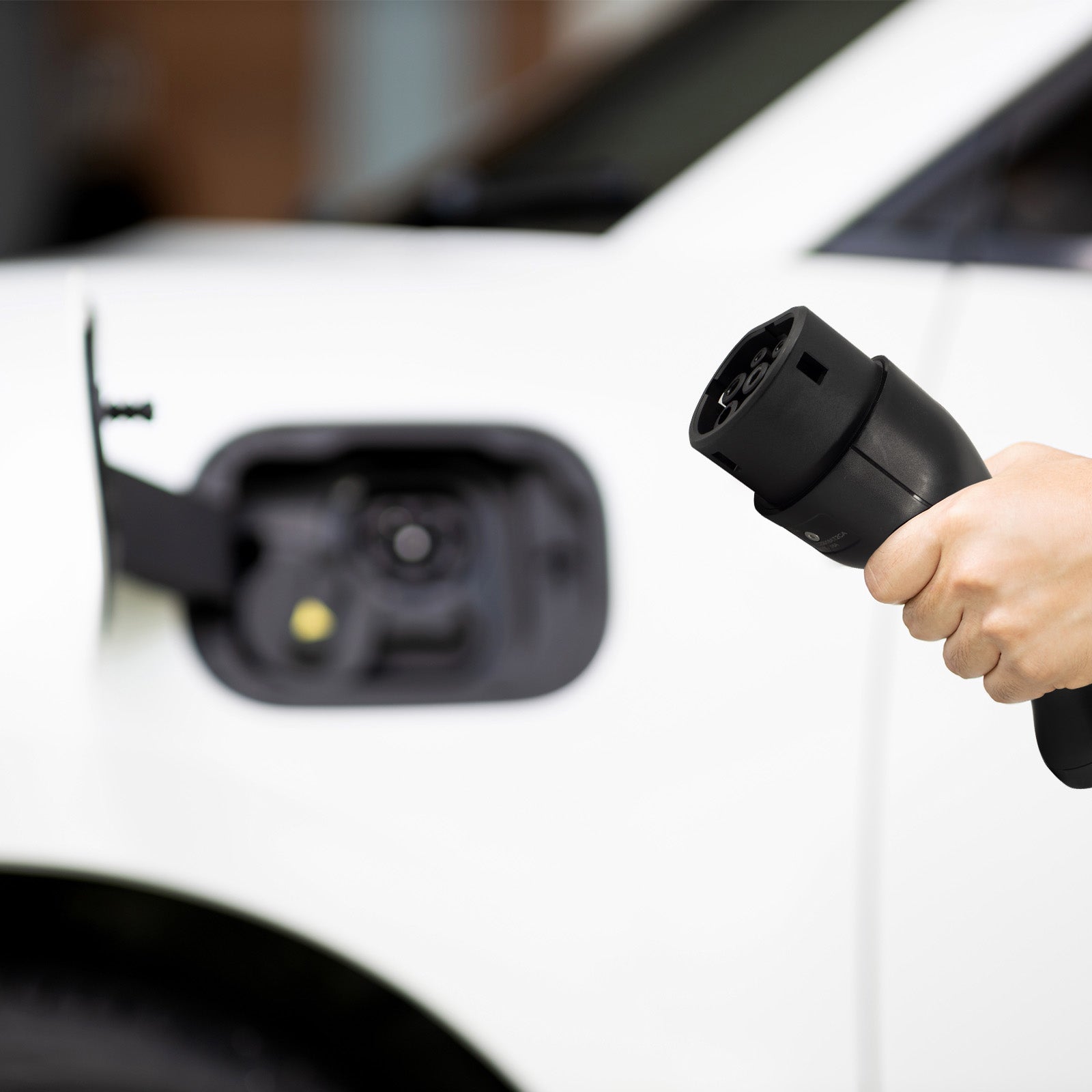 Arlec 2.4kW Portable EV Charger with 7m cable, Type 2 connector, IP65 rated, compatible with all electric vehicles