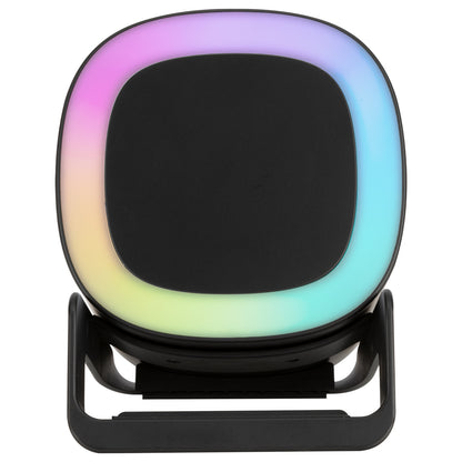 Arlec Jace 4-in-1 RGB lamp with music sync, wireless charger, speaker and phone stand