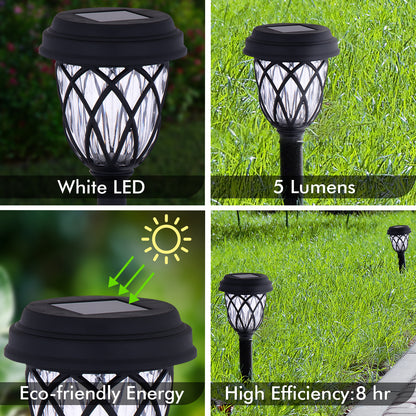 Arlec LED solar garden path light – 5 lumen dusk-to-dawn lighting for walkways with IP44 rating