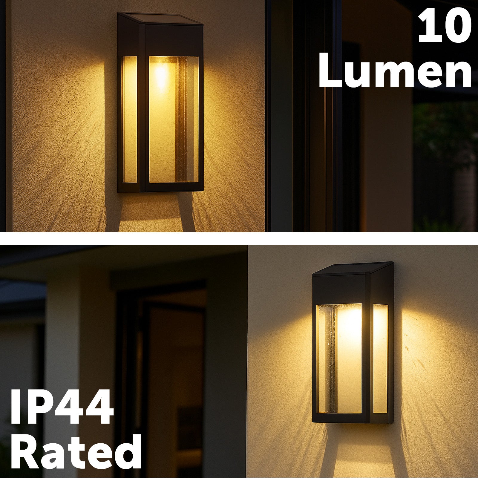 Arlec LED Vintage Glass Effect Accent Solar Light - solar powered light, energy efficient LED