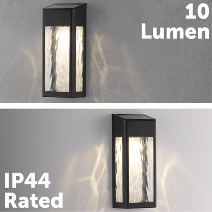 Arlec LED Wave Glass Effect Accent Solar Light - solar powered light, energy efficient LED