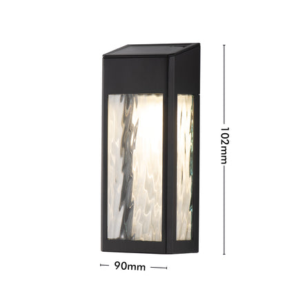 Arlec LED Wave Glass Effect Accent Solar Light - solar powered light, energy efficient LED