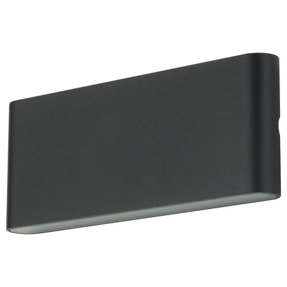 Arlec Large Doppia LED CCT Slim Line Wall Light - exterior wall light, energy efficient LED, CCT selectable light