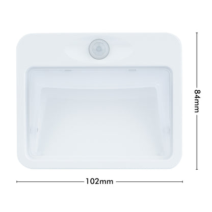 Arlec linkable sensor nightlights twin pack, wireless LED lights for hallways & bedrooms