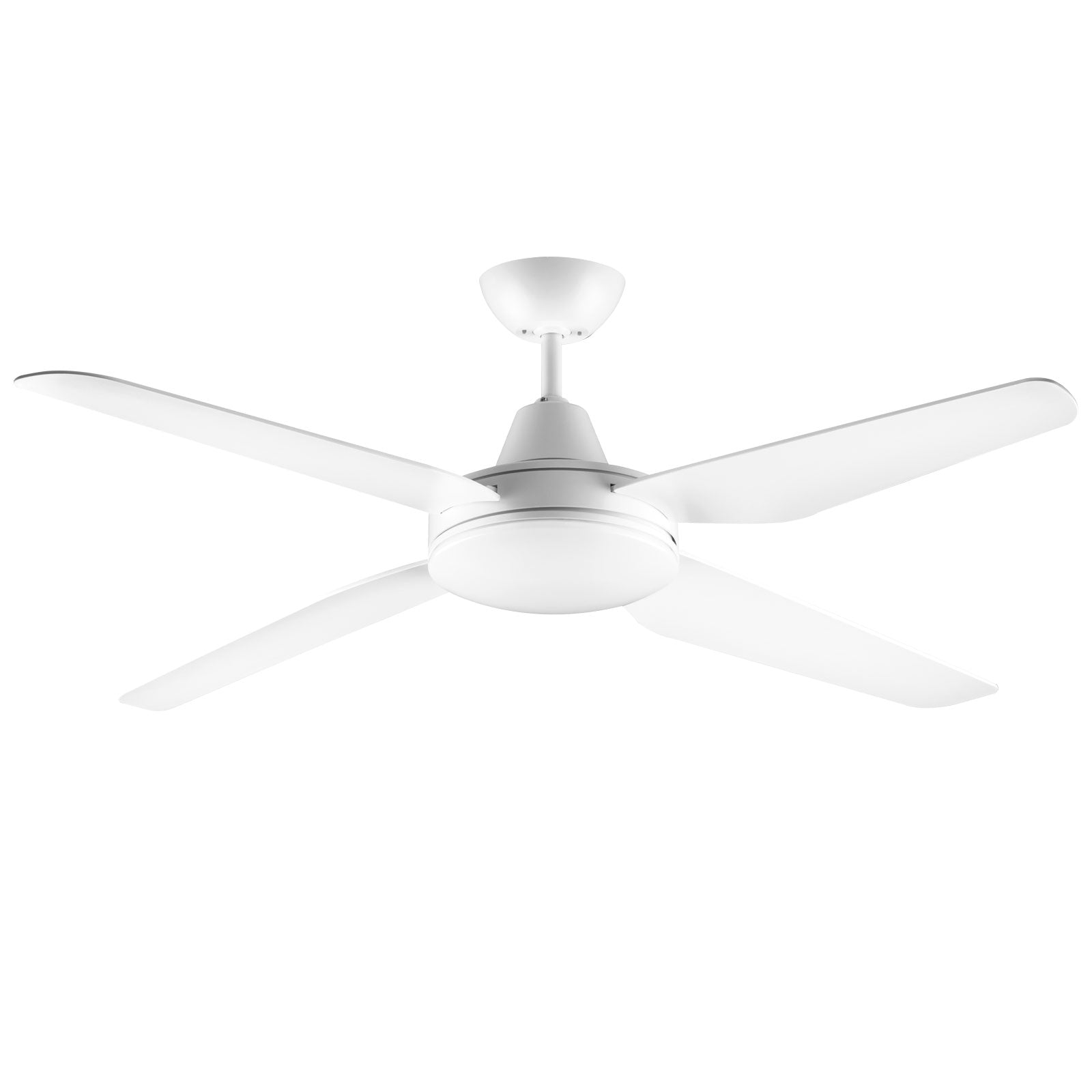 Arlec 130cm white smart ceiling fan with LED and remote