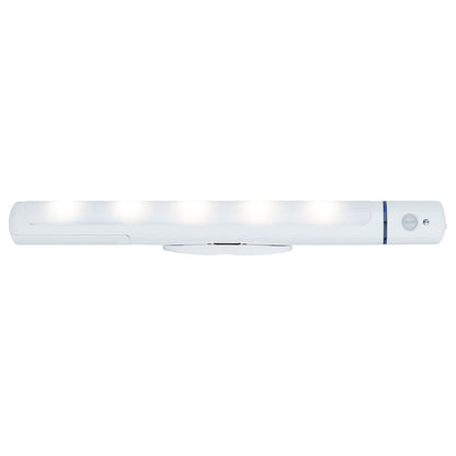 Arlec PIR motion sensor LED light, magnet mount rechargeable bar, battery powered strip light