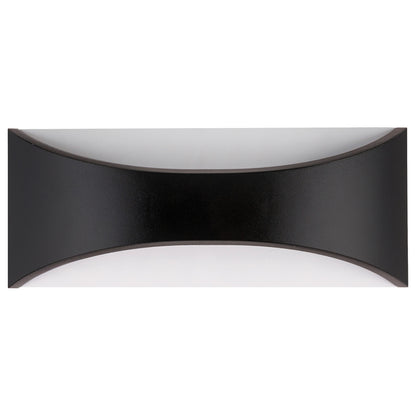 Arlec Marina CCT LED Exterior Wall Light Black - exterior wall light, energy efficient LED, CCT selectable light