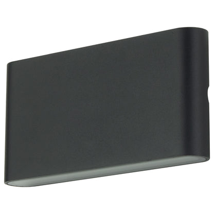 Arlec Medium Doppia LED CCT Slim Line Wall Light - exterior wall light, energy efficient LED, CCT selectable light