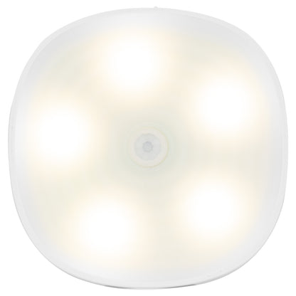 Arlec motion-activated LED nightlight, battery powered magnetic-mount soft light