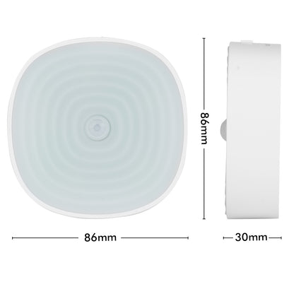 Arlec motion-activated LED nightlight, battery powered magnetic-mount soft light