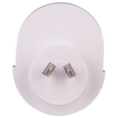 Arlec dusk-to-dawn sensor plug-in LED night light, soft warm glow for indoor use