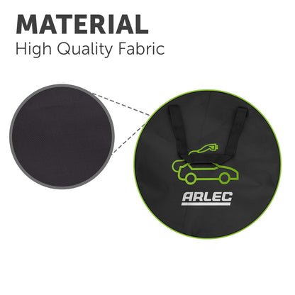 Arlec EV Charging Cable Storage Case, portable cable bag for electric vehicle charger accessories