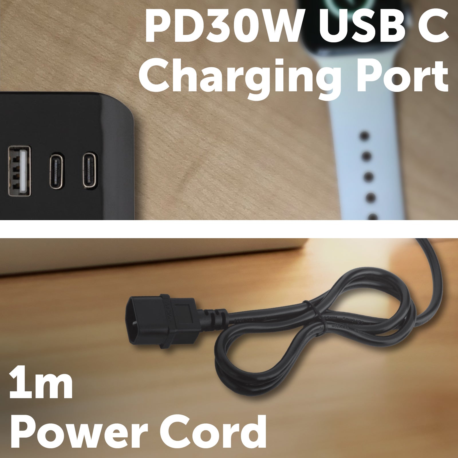 Arlec Travel Adaptor Kit Powerboard with PD30W USB C – travel power adaptor with USB C, rapid charge, compact powerboard for overseas use