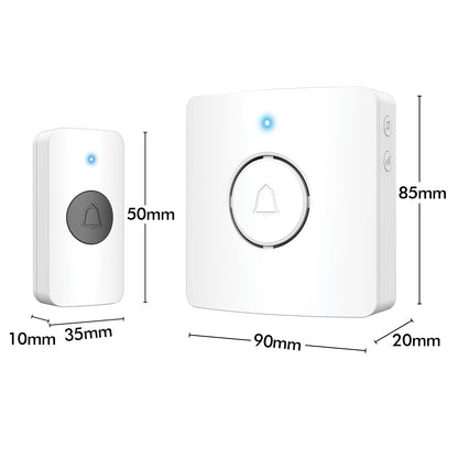 Arlec Premium 38 Sound Battery Powered Wireless Door Chime – wireless door chime, smart doorbell chime, battery powered doorbell