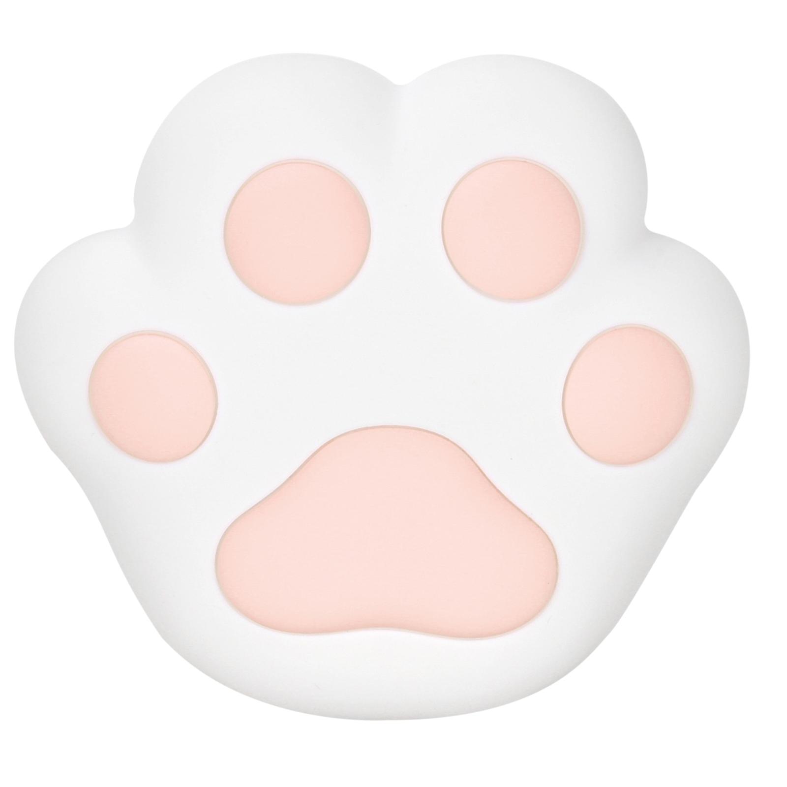 Arlec pink rechargeable cat paw night light with soft LED for nursery or bedroom