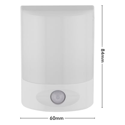 Arlec twin pack rectangle ambient LED nightlights with motion sensor and linkable function