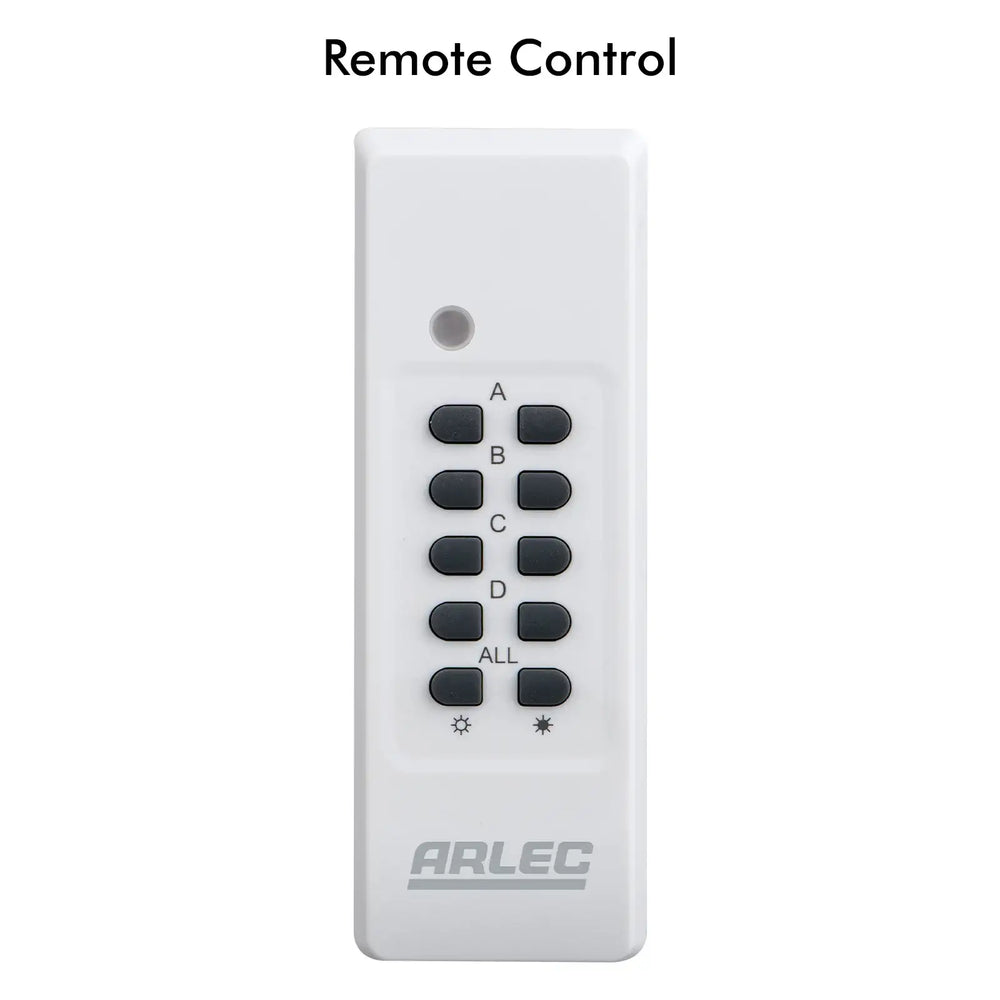 Arlec White Remote Controlled Power Adaptor