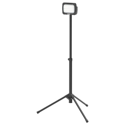 Arlec single-head 1000lm rechargeable tripod work light – USB-C, weatherproof