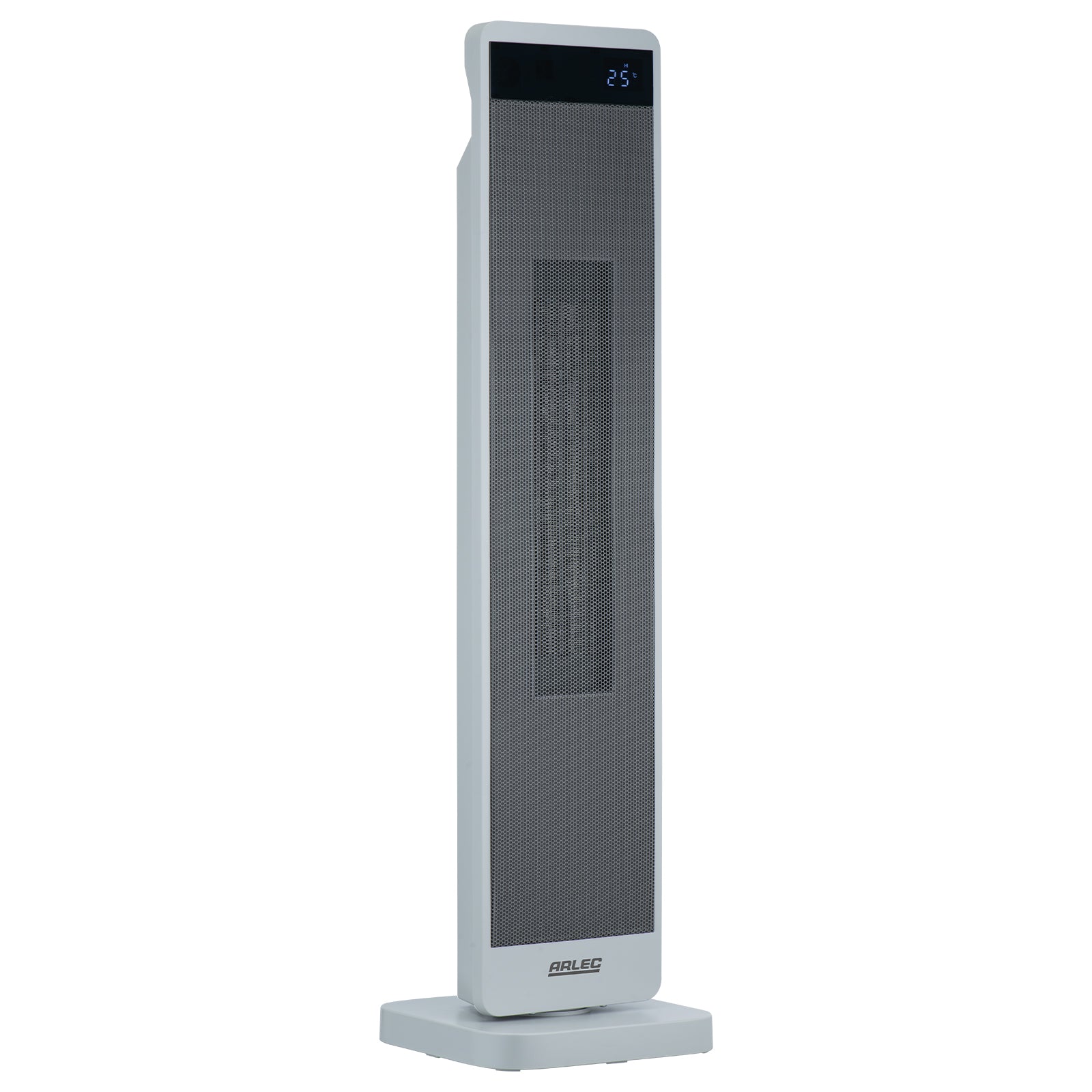 arlec 2400w smart tower heater – space-saving tower heater; grid connect room heater; remote control electric heater
