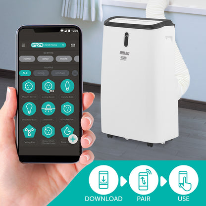 Arlec smart portable air conditioner with heating and cooling