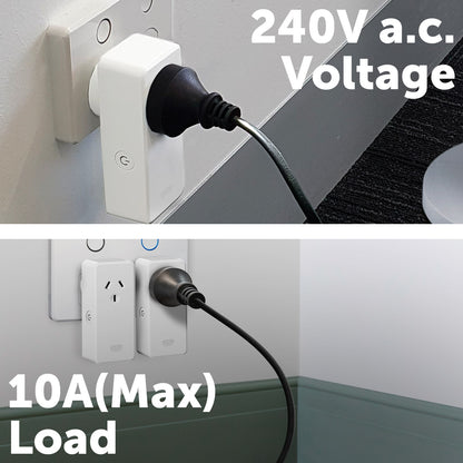 Arlec Grid Connect Smart Plug Adaptor with Temperature and Humidity Sensor