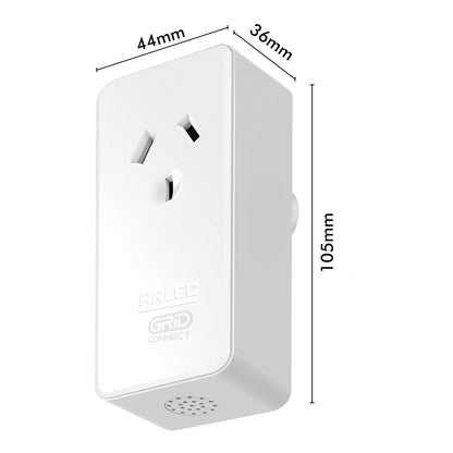 Arlec Grid Connect Smart Plug Adaptor with Temperature and Humidity Sensor
