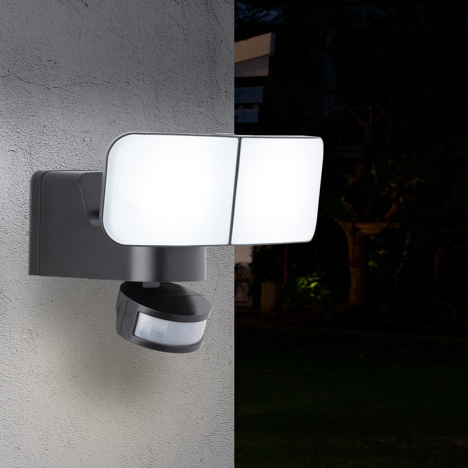 Arlec Solar Movement Activated Floodlight - solar powered light