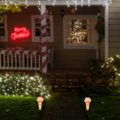Arlec gingerbread man festive stake light – solar-powered LED resin decoration for Christmas outdoor displays