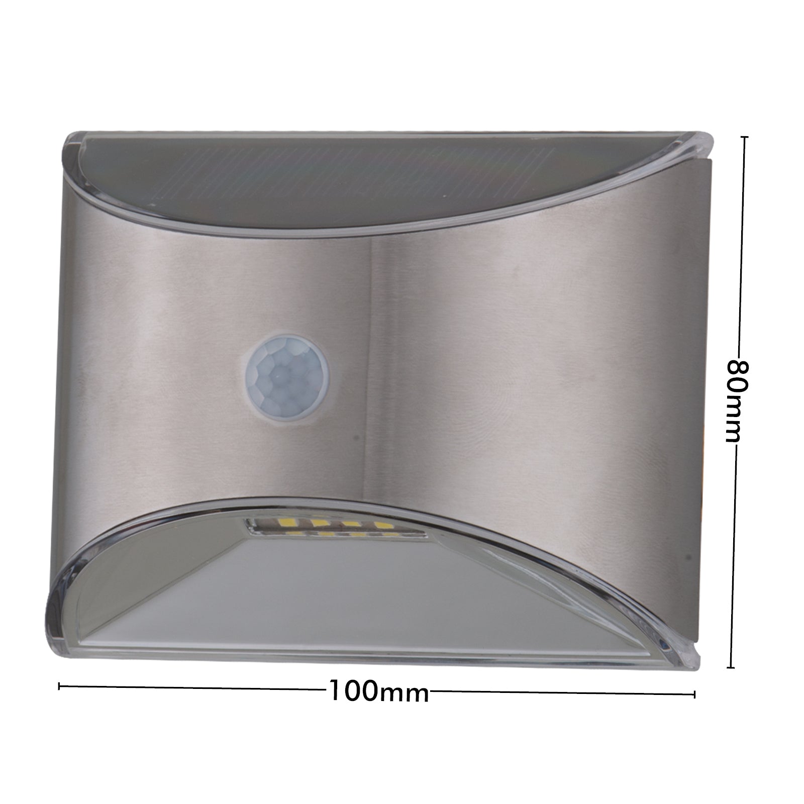 Arlec Solar Wall Light With Motion Sensor - solar powered light, motion sensor light, exterior wall light