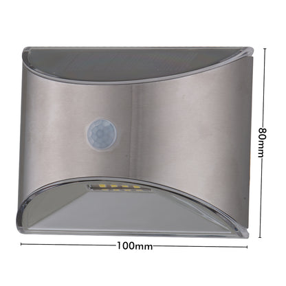 Arlec Solar Wall Light With Motion Sensor - solar powered light, motion sensor light, exterior wall light