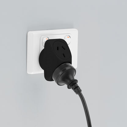 Triangular double wall adaptor for 2 devices – Arlec twin pack