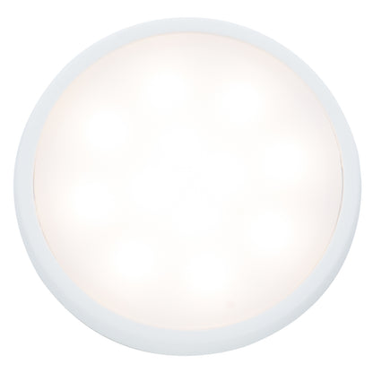 Arlec 4 pack LED puck lights, warm white under cabinet lighting, plug-in DIY light kit