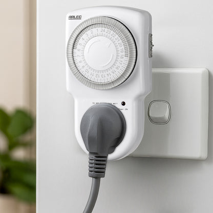 Arlec 24 Hour Timer Twin Pack for automatic power control